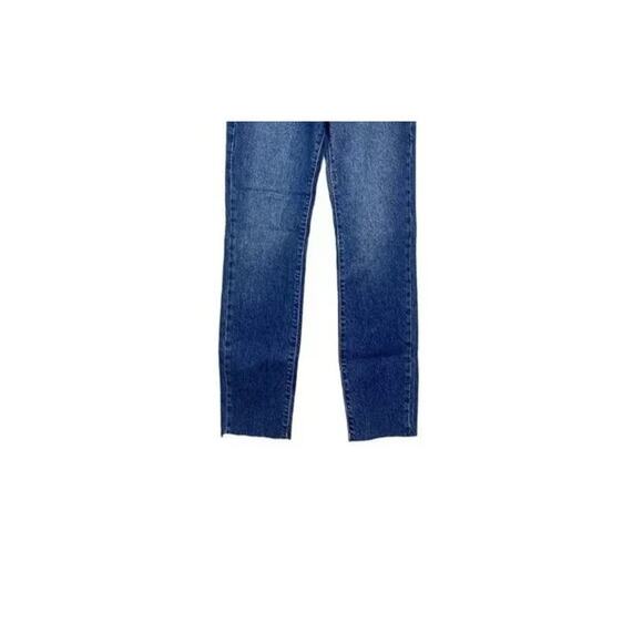 NWT Good American Classic Good Jeans Ankle Crop High Rise 00 / 24 Blue #3065 - Picture 4 of 14